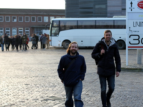Christian and Jesper in Hamburg